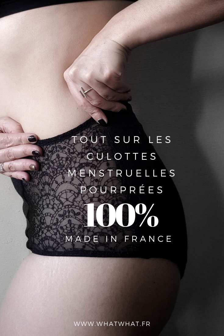 Tout sur les culottes menstruelles françaises Pourprées