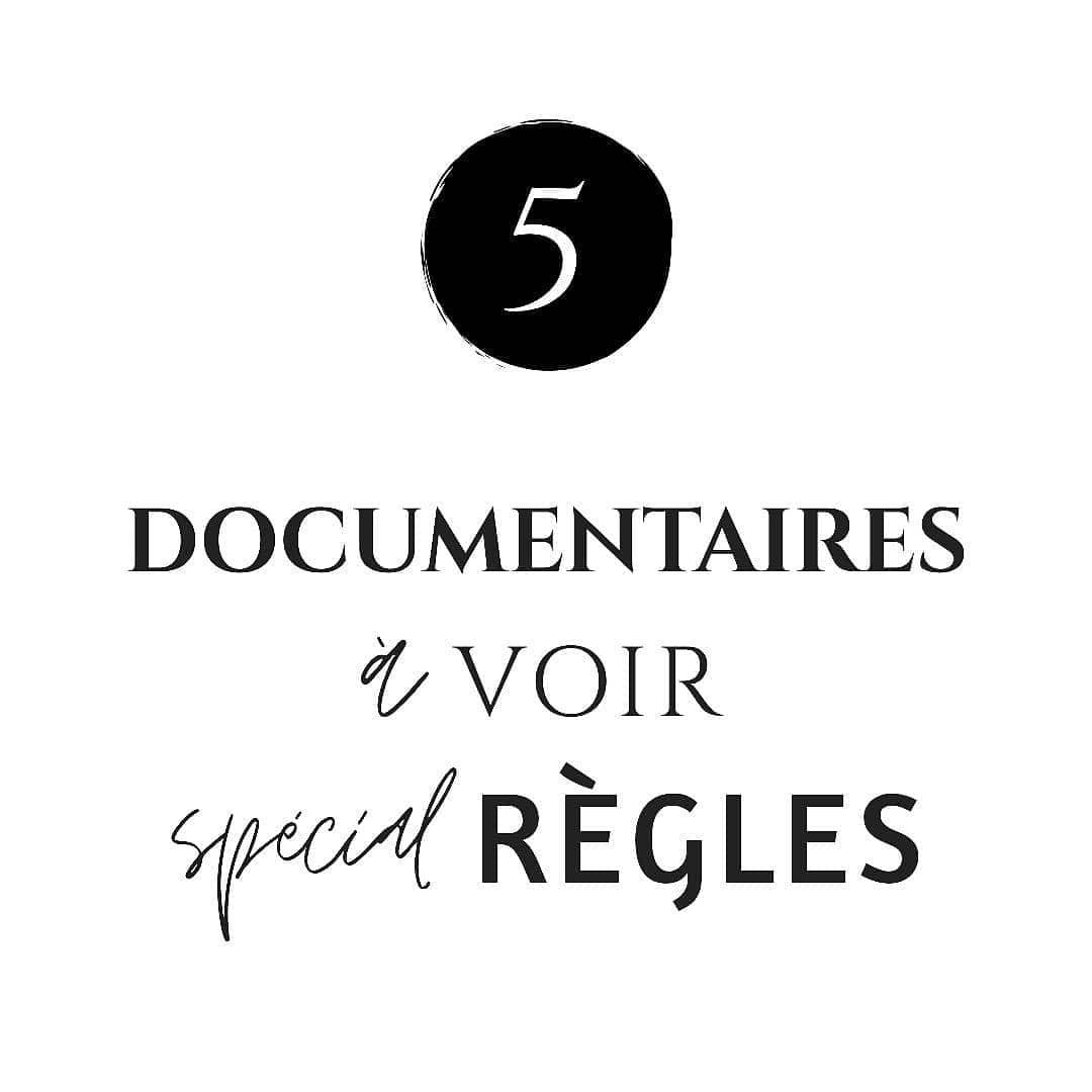 5 documentaires à voir sur les règles