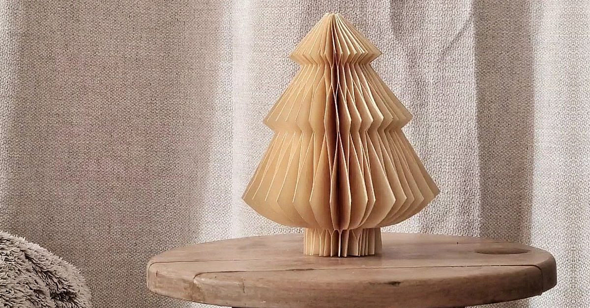 DIY Sapin en papier plié facile & économique | WhatWhat