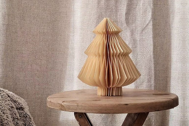 DIY sapin de noël en papier