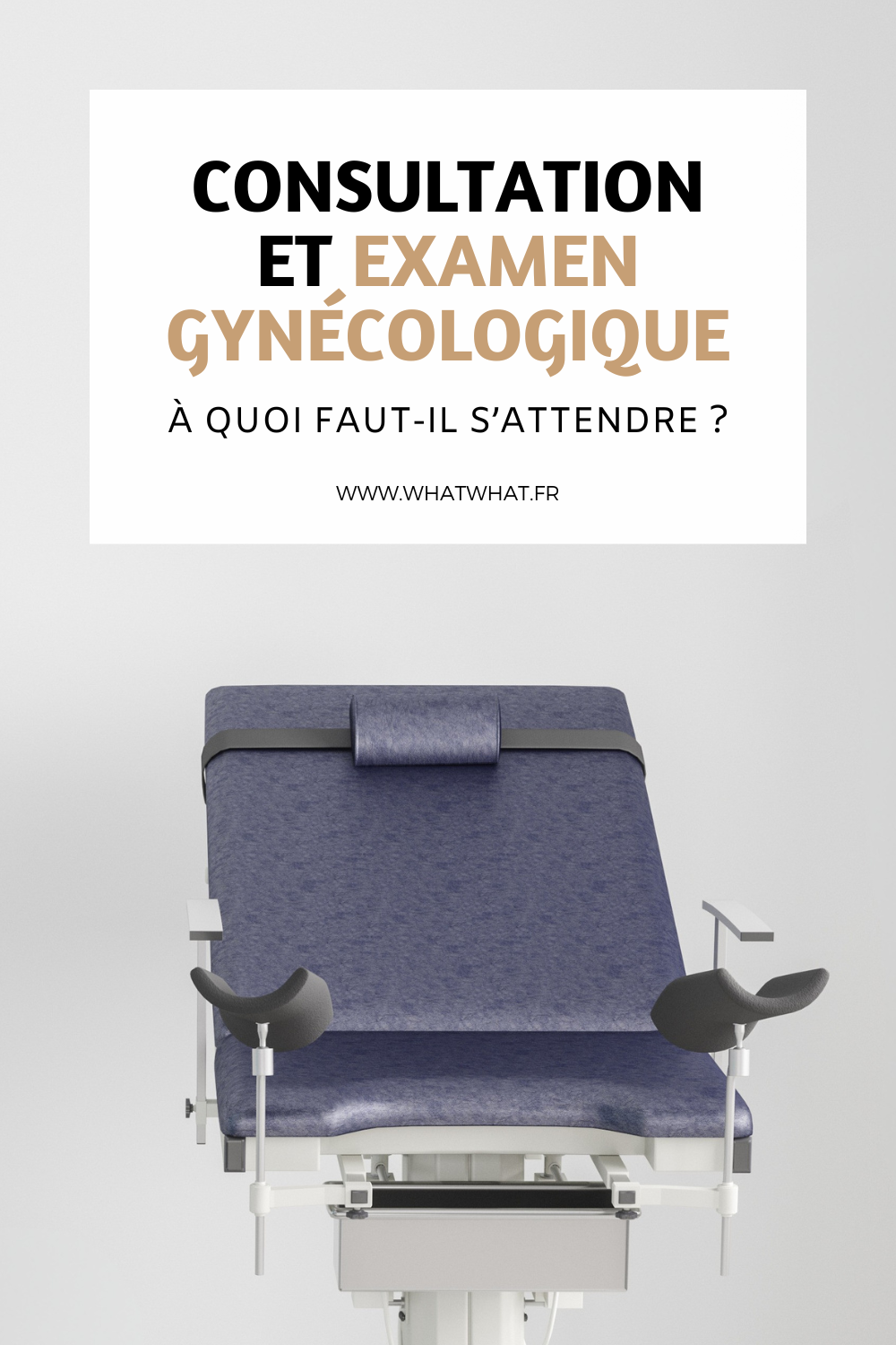 consultation et examen gynecologique