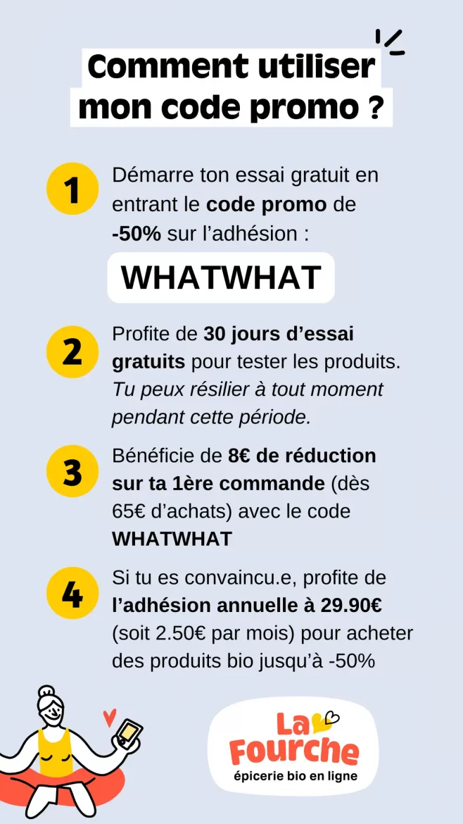 code promo la fourche -50%